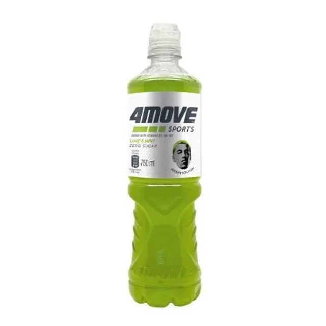 Изотонический напиток со вкусом зеленого лимона и мяты 4 MOVE, 750 мл