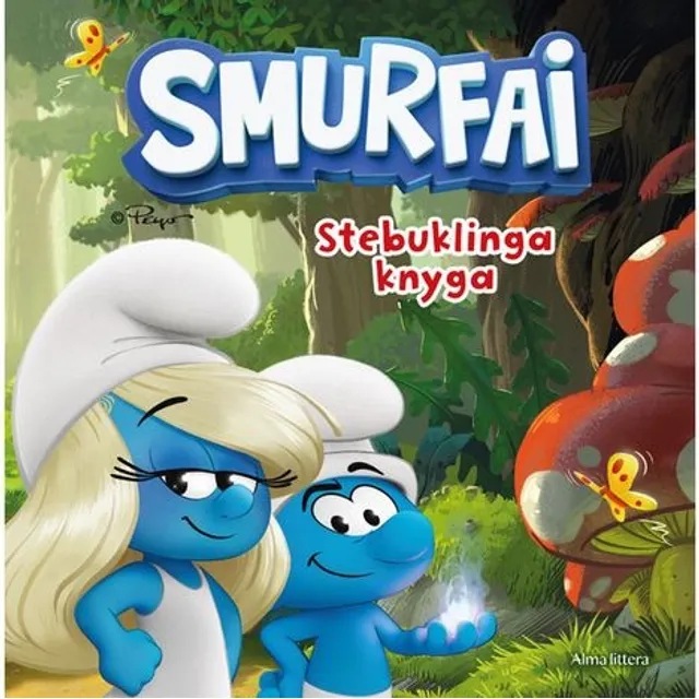 Knyga SMURFAI. STEBUKLINGA KNYGA