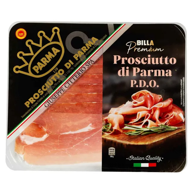 Vytintas kumpis BILLA Premium Prosciutto di parma, 90 g