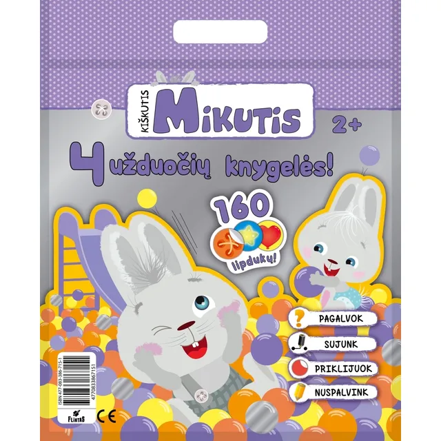 Knyga KIŠKUTIS MIKUTIS .VIOLETINIS
