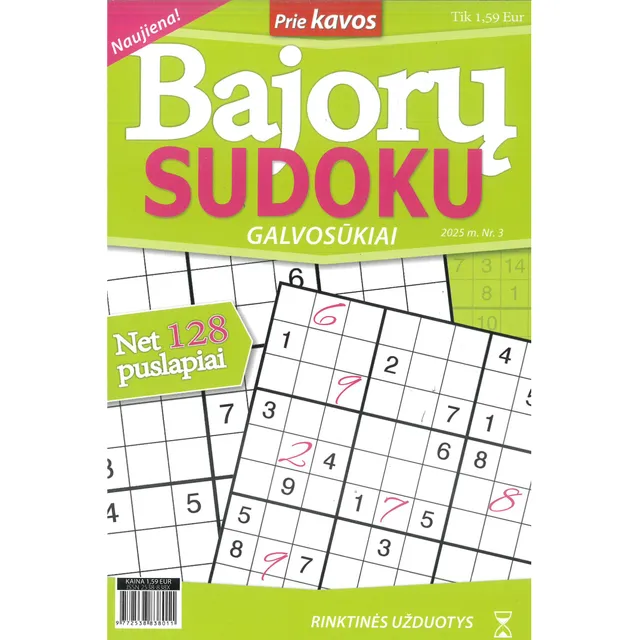 Žurnalas BAJORŲ SUDOKU