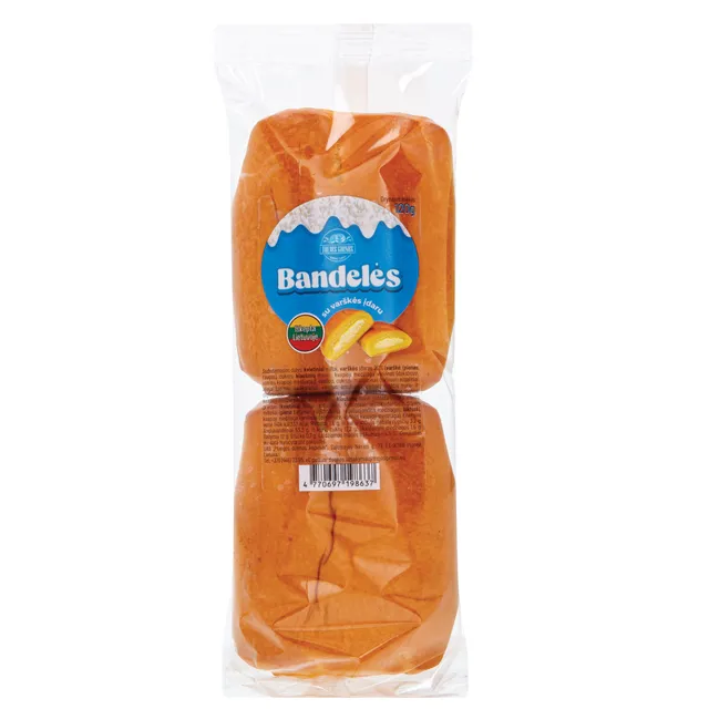 Bandelės su varškė