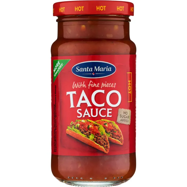 Spicy taco sauce SANTA MARIA TEX MEX, 230 g