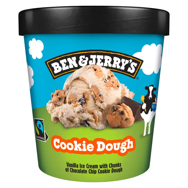 Valgomieji ledai BEN&JERRY'S COOKIE DOUGH, 465 ml