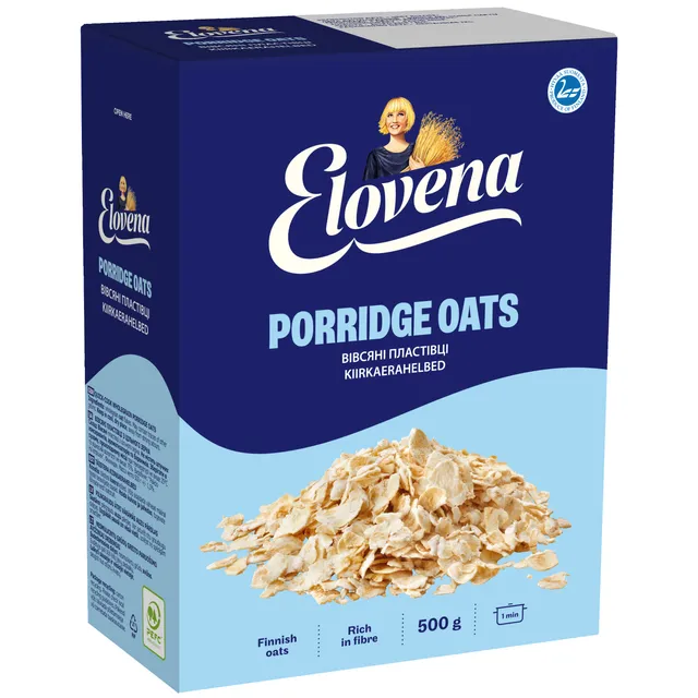 Avižiniai dribsniai ELOVENA, 500 g