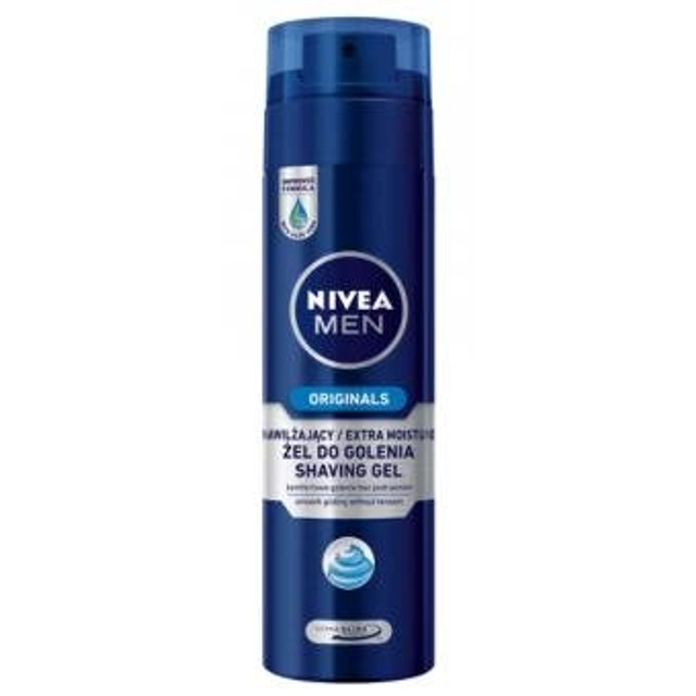 Skutimosi želė NIVEA MILD, 200 ml