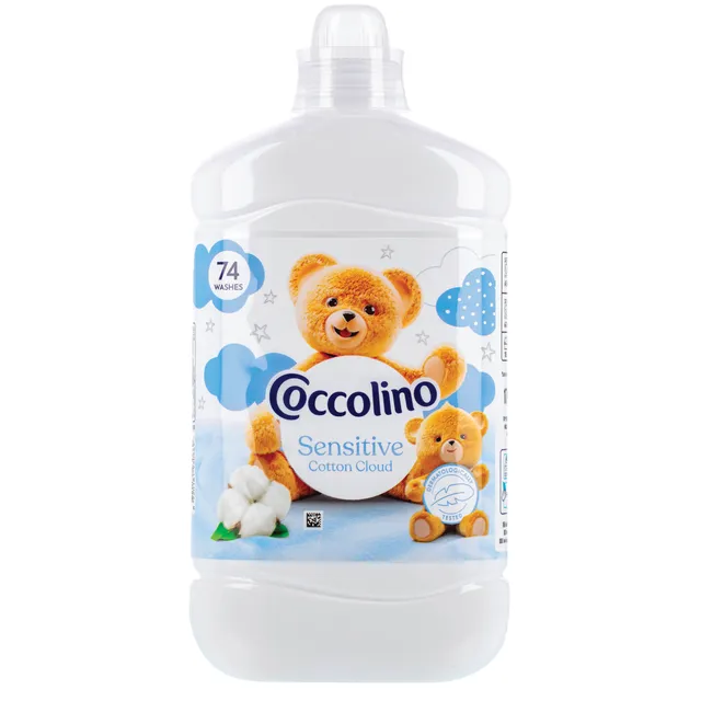 Sensitive skalb. minkštiklis COCCOLINO, 1,7 l./68 skalb.