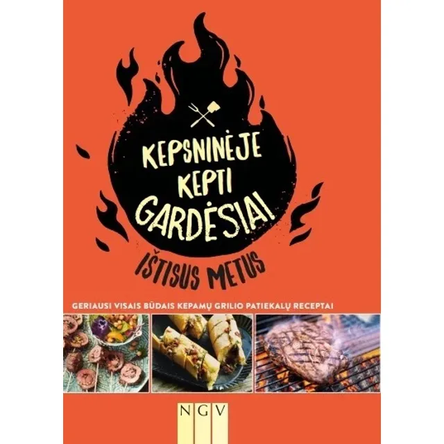 Knyga KEPSNINĖJE KEPTI GARDĖSIAI