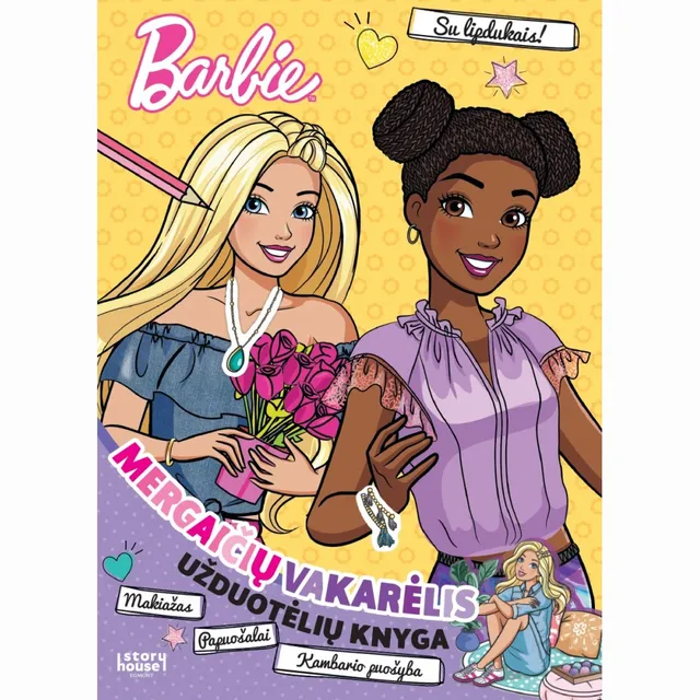 Knyga BARBIE. MERGAIČIŲ VAKARĖLIS