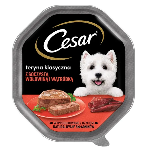 Купа с мягкой телятиной и птицей, CESAR, 150 г