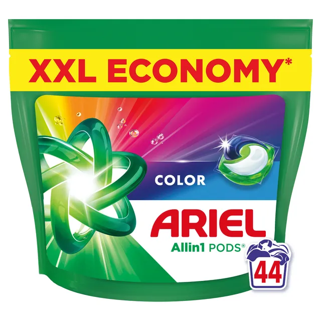 Skalbimo kapsulės ARIEL COLOR, 44 skalbimų