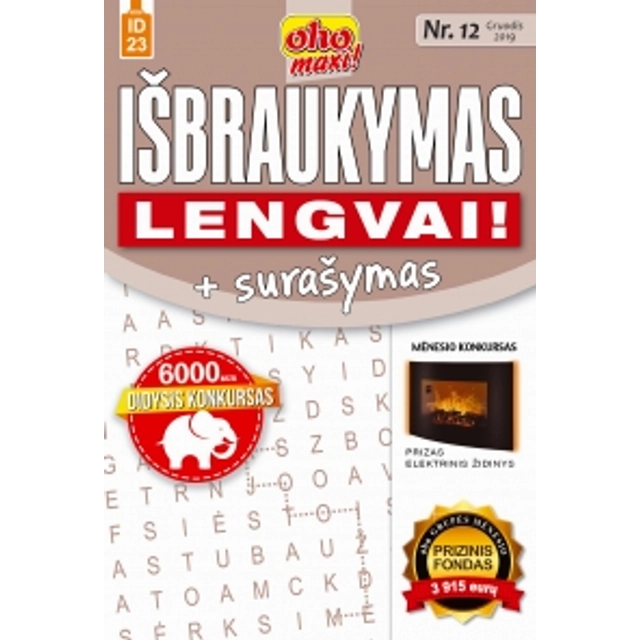 Žurnalas OHO GREITI IŠBRAUKYMAS + SURAŠYMAS LENGVAI, 1 vnt.
