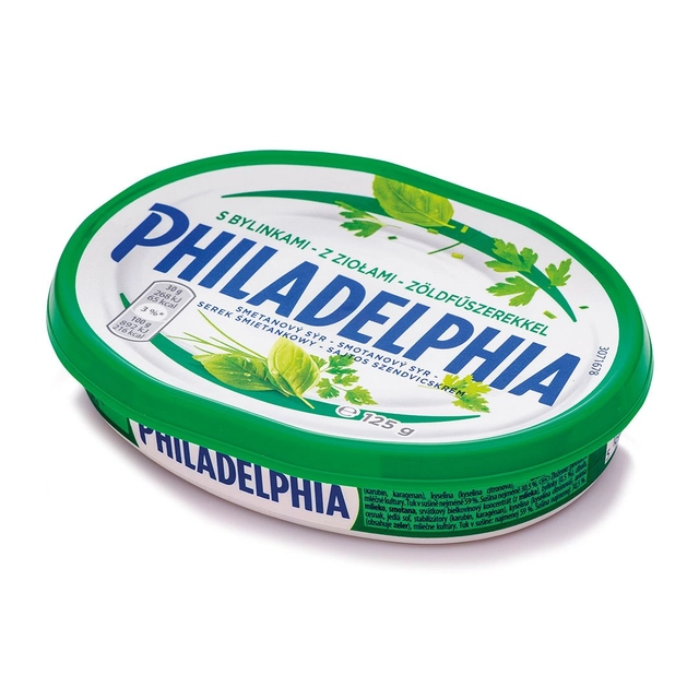 Творожный сыр с травами PHILADELPHIA, 19,9% жира, 125 г