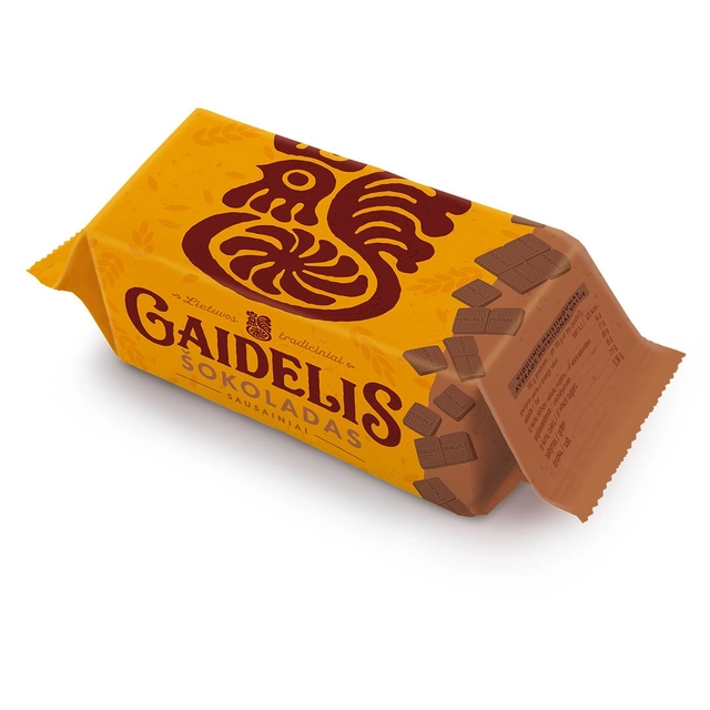 Cookies GAIDELIS CHOCOLATE, 160 g