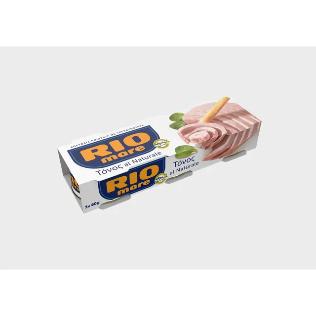 Tuno pjausnys sūryme RIO MARE, 3x80 g