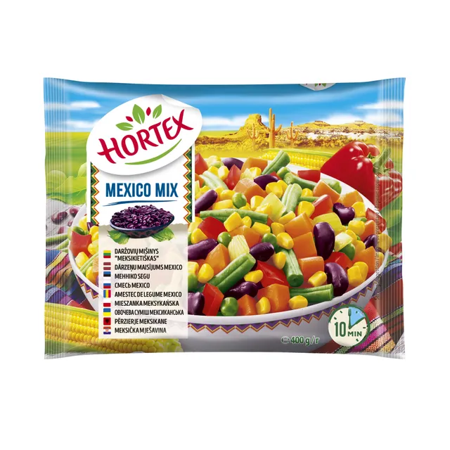 Мексиканский овощной микс HORTEX MEXICO MIX, 400 г