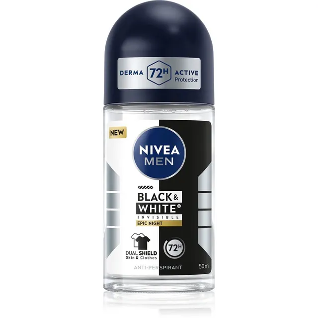 Spray antiperspirant for men NIVEA MEN BLACK & WHITE EPIC NIGHT, 150 ml