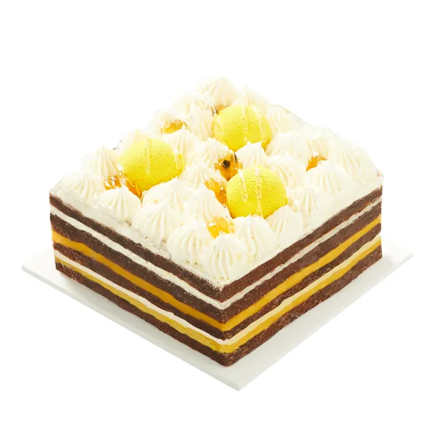 Pasiflorų ir mangų tortas VAISINĖ SAULĖ