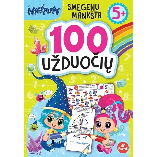 Knyga 100 UŽDUOČIŲ NUO 5 METŲ K. PACEVIČIENĖ