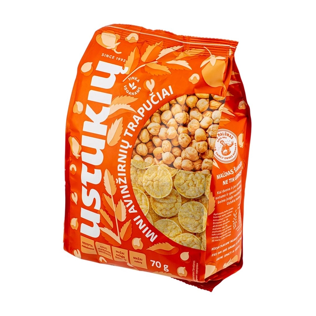 Мини крекеры из нута, 70 г