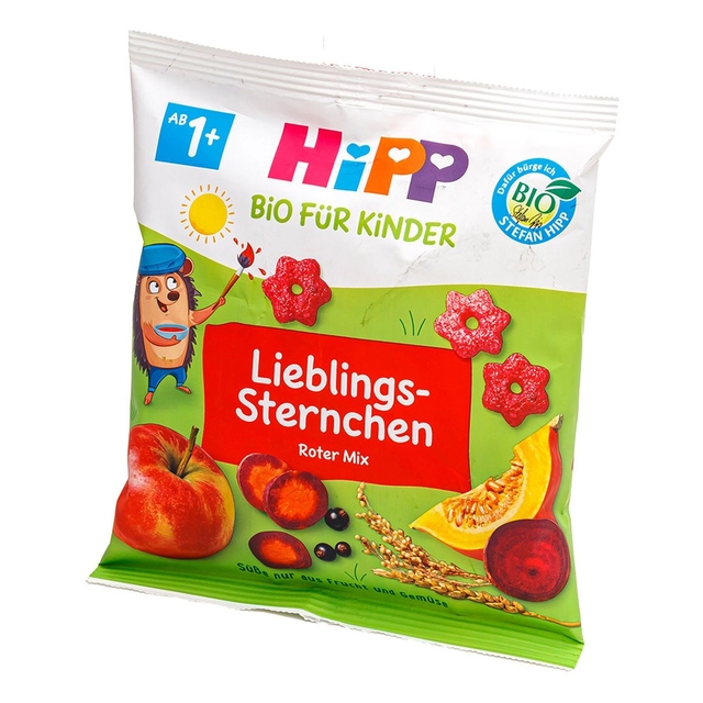 Органические овощные чипсы HIPP (с 1 года), 30 г