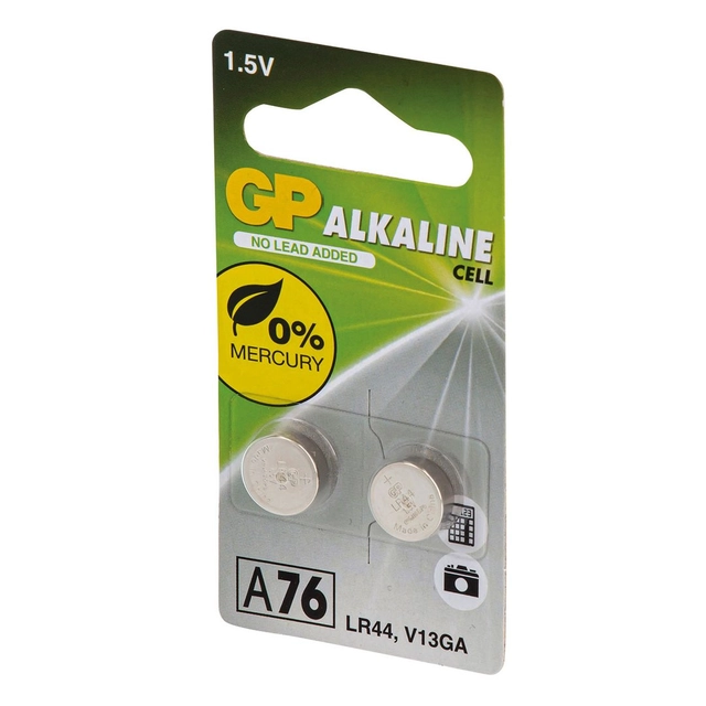 Baterija GP, A76, 2 vnt.