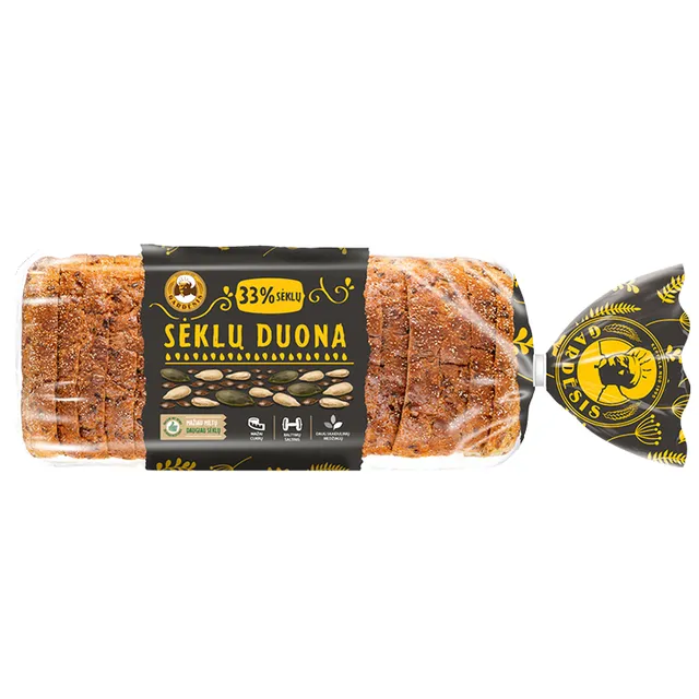 Sėklų sumuštinių duona GARDĖSIO, 450 g
