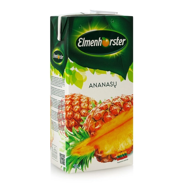 Pineapple flavored juice drink ELMENHORSTER, 2 l