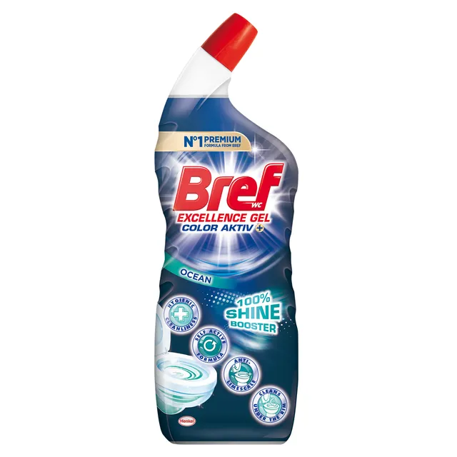 Valiklis BREF EXCELLENCE GEL OCEAN WC, 700 ml