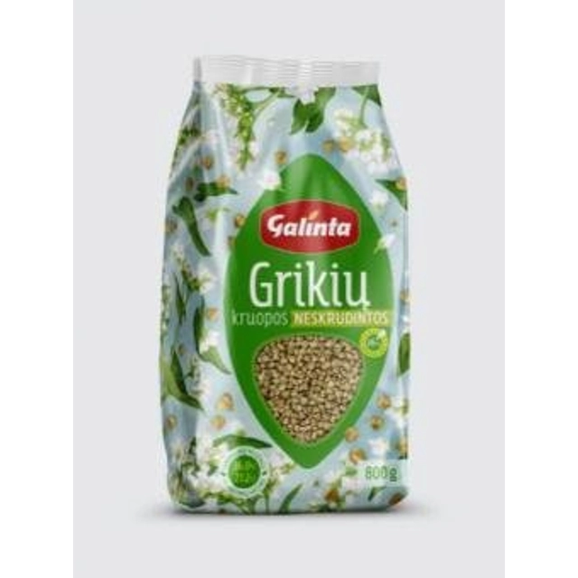 Buckwheat Groats GALINTA (not roasted), 800 g
