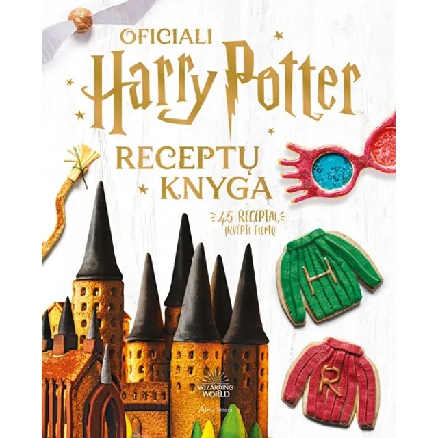 Knyga OFICIALI HARIO POTERIO RECEPTŲ KNYGA