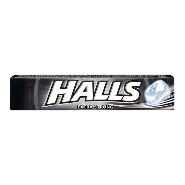 Ledinukai HALLS EXTRA STRONG, 33,5 g