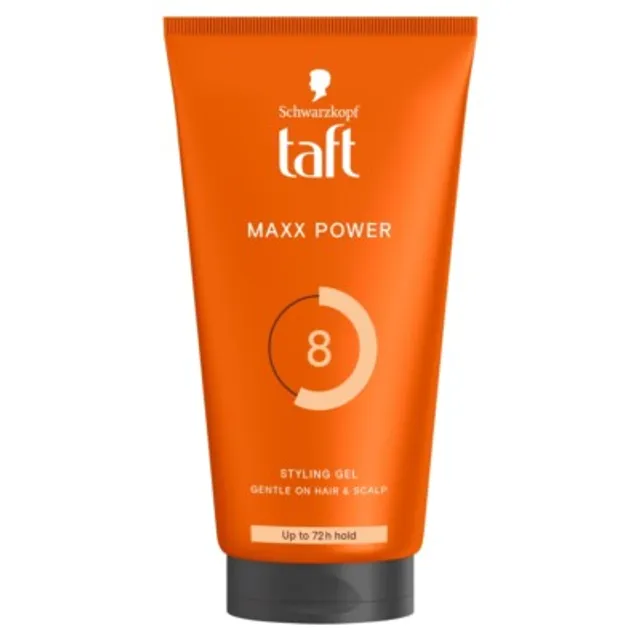 Hair Styling Gel TAFT Maxx Power, 150 ml