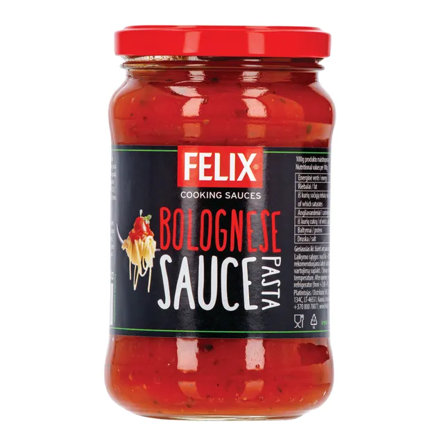 Bolognese sauce for pasta FELIX, 390 g