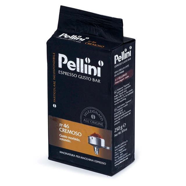 Ground coffee PELLINI ESPRESSO GUSTO BAR CREMOSO, 250 g