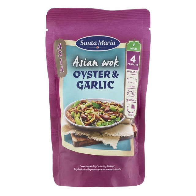 Oyster and garlic wok sauce SANTA MARIA ASIA, 150 g
