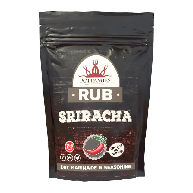 Prieskonių mišinys SRIRACHA RUB POPPAMIES, 200 g 