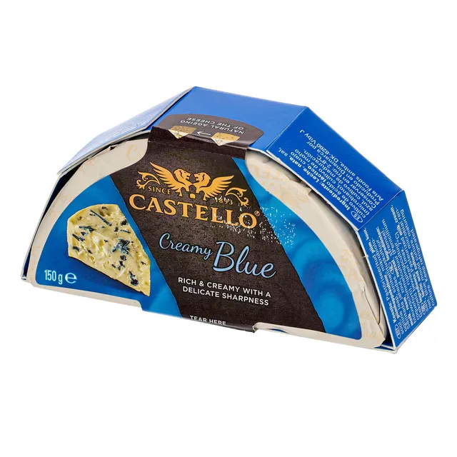 Синий сыр CASTELLO BLUE, 70% жира, 150 г