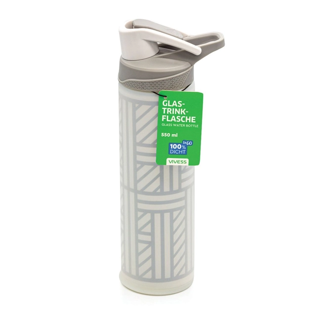 Stiklinė gertuvė VIVESS 700 ml, 1 vnt.