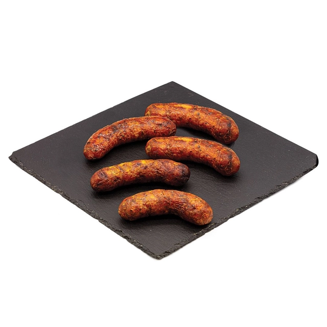 Baked pork sausages
