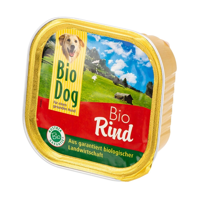 Paštetas šunims su jautiena BIO DOG, 300 g