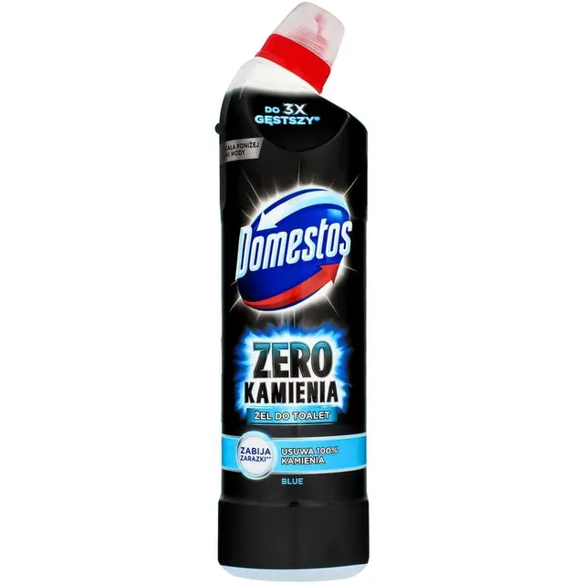 Средство для удаления известкового налета для туалета DOMESTOS ZERO BLUE, 750 мл