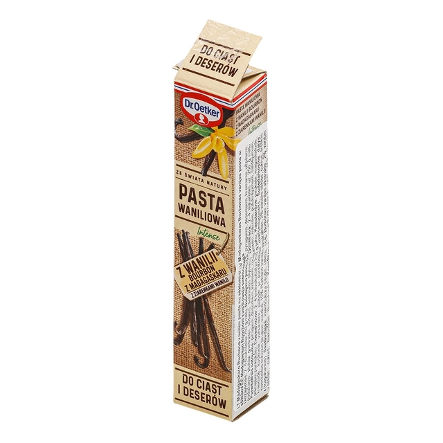Madagaskaro Burbono vanilės pasta su sėklomis DR.OETKER, 19 g