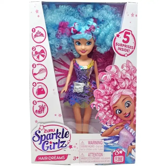 Lėlė SPARKLE GIRLZ Hair Dreams 27 cm