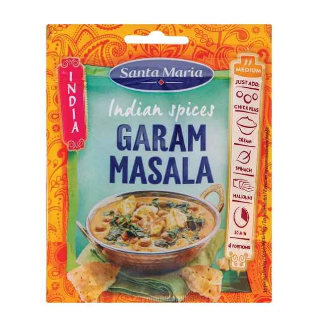 Spice mix GARAM MASALA SANTA MARIA ASIA, 33 g