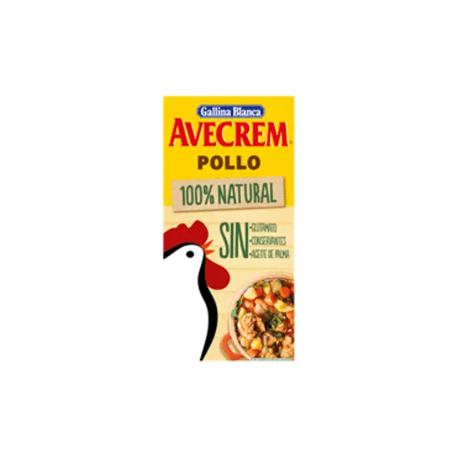 Sultinys GALLINA BLANCA AVECREM NATURALUS, 90 g