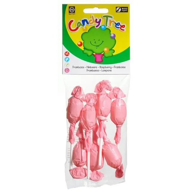 Ekologiški aviečių skonio ledinukai CANDY TREE, 7 x 10 g
