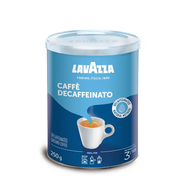 Decaffeinated ground coffee LAVAZZA DEKAFFEINATO, 250 g