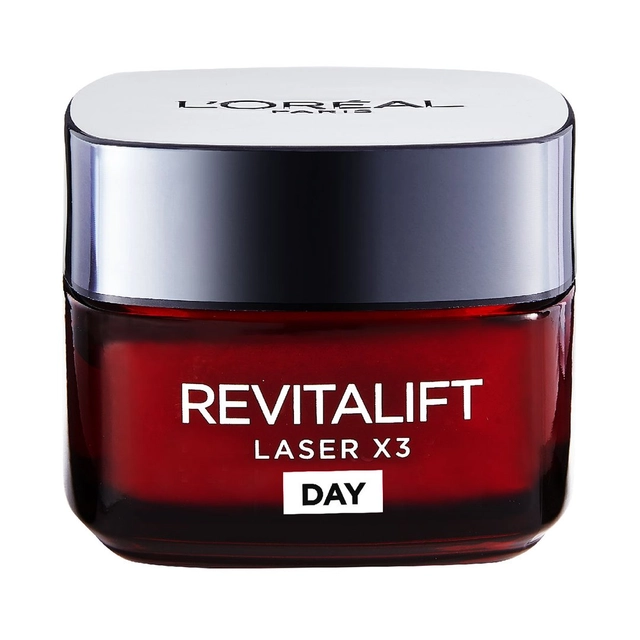 Intensyviai regeneruojantis dieninis kremas L'ORÉAL PARIS REVITALIFT LASER X3 ANTI-AGE 40+, 50 ml 
