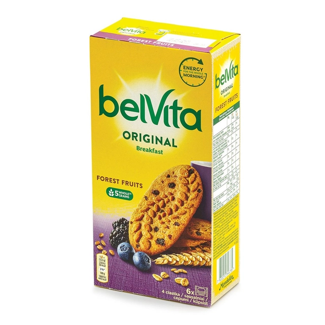 Cookies with forest fruits BELVITA FOREST FRUITS, 300 g